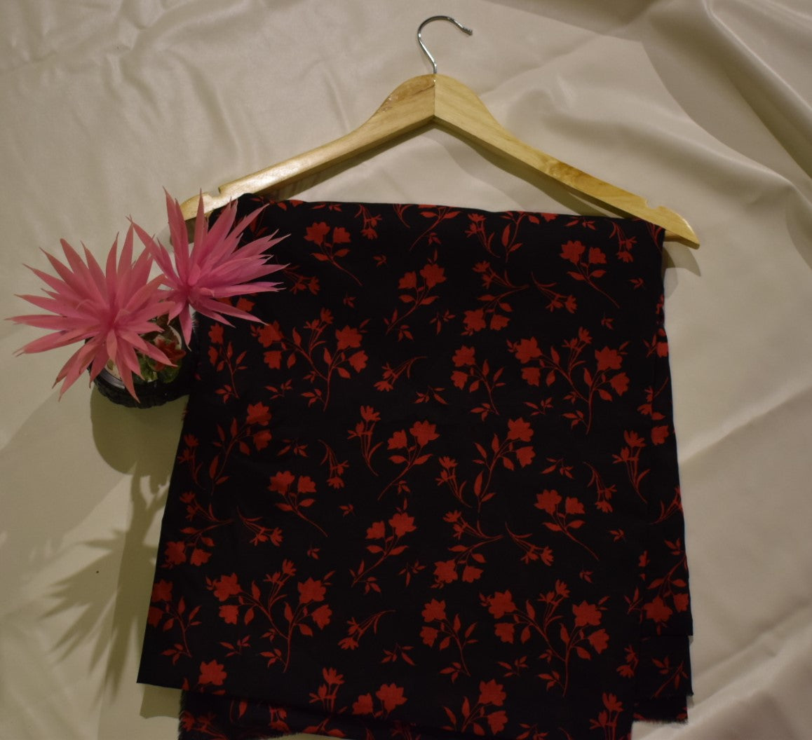Unstitched Printed Lawn 2 Piece (Shirt/Trouser)