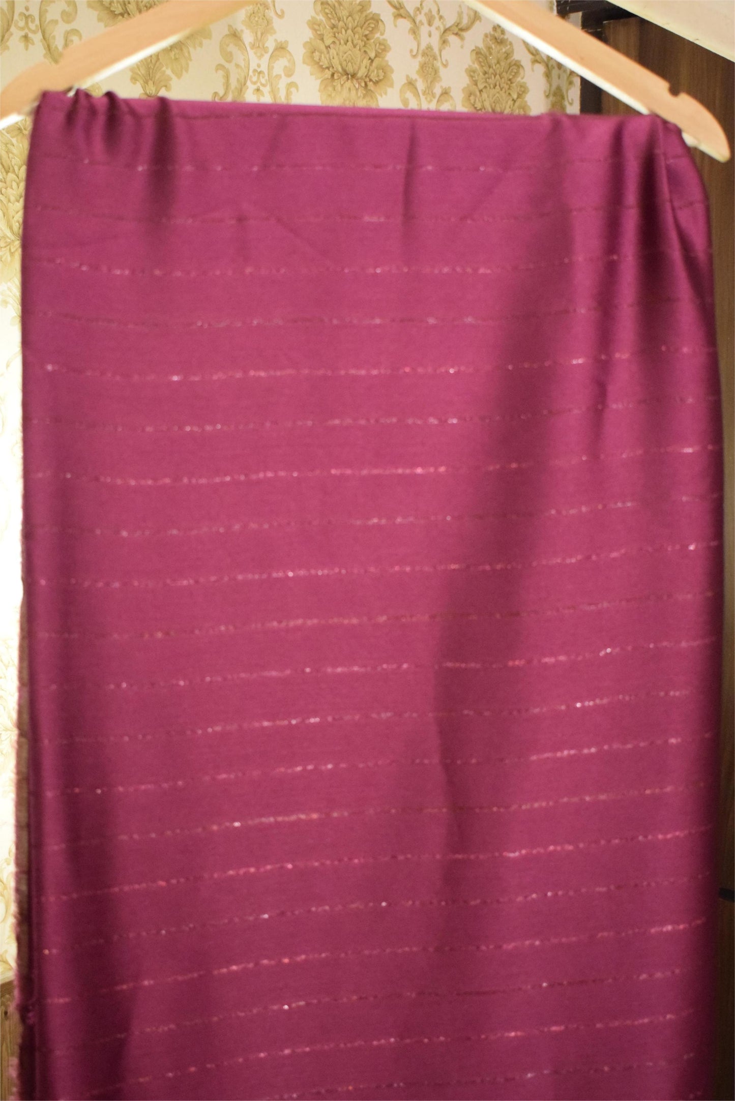 Unstitched Lurex Silk 2pc (Shirt/Trouser)