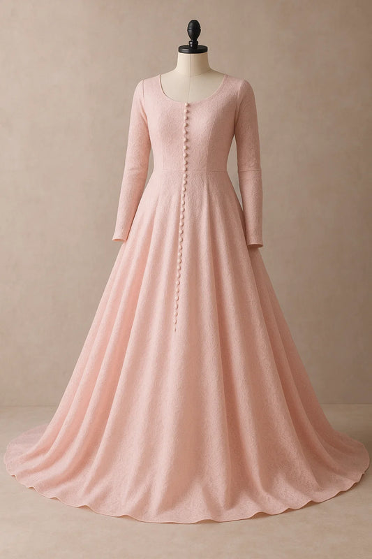 Unstitched Floral Embroidery Net Lace Shirt