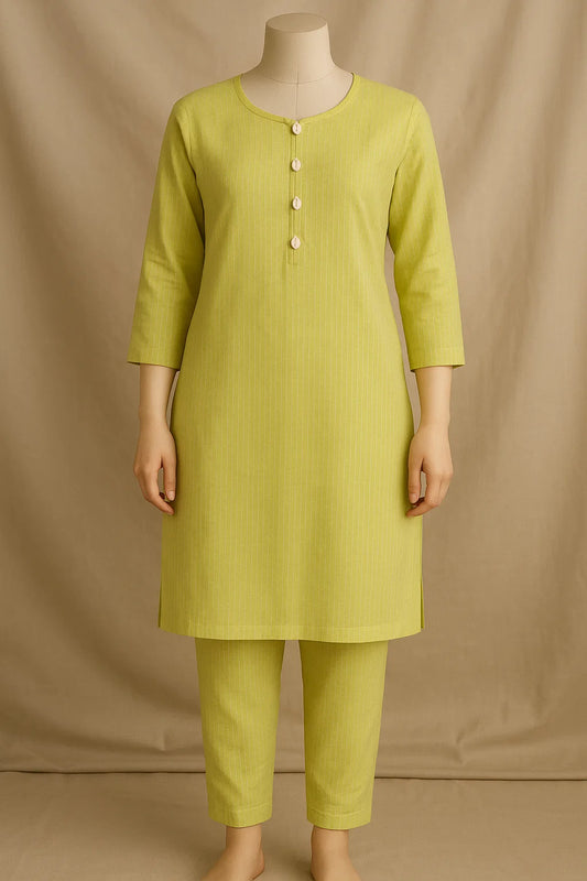 Unstitched Chambray Lawn 2 Piece (Shirt/Trouser)