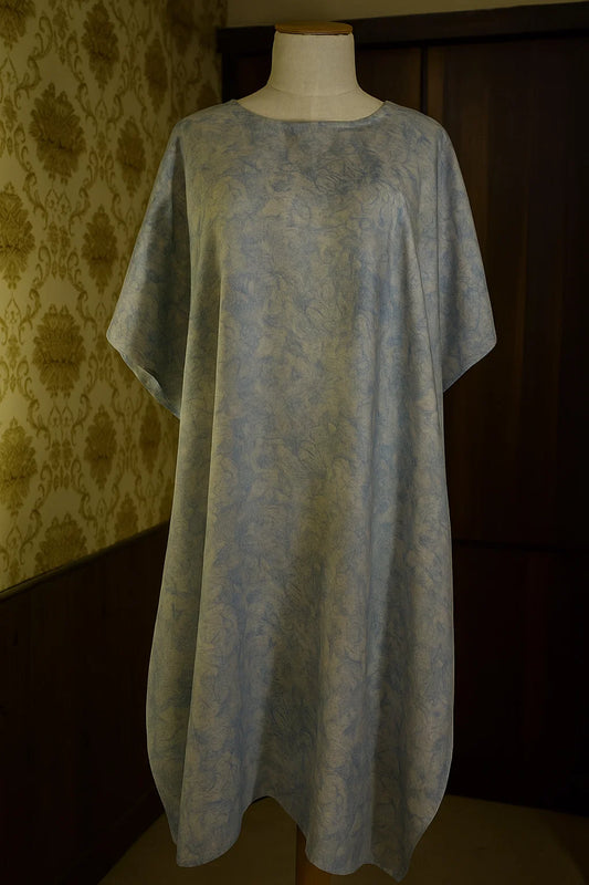 Unstitched Crepe Silk 2pc (Shirt/Trouser)