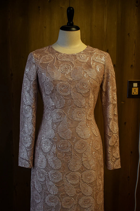 Unstitched Sequin Net Shirt