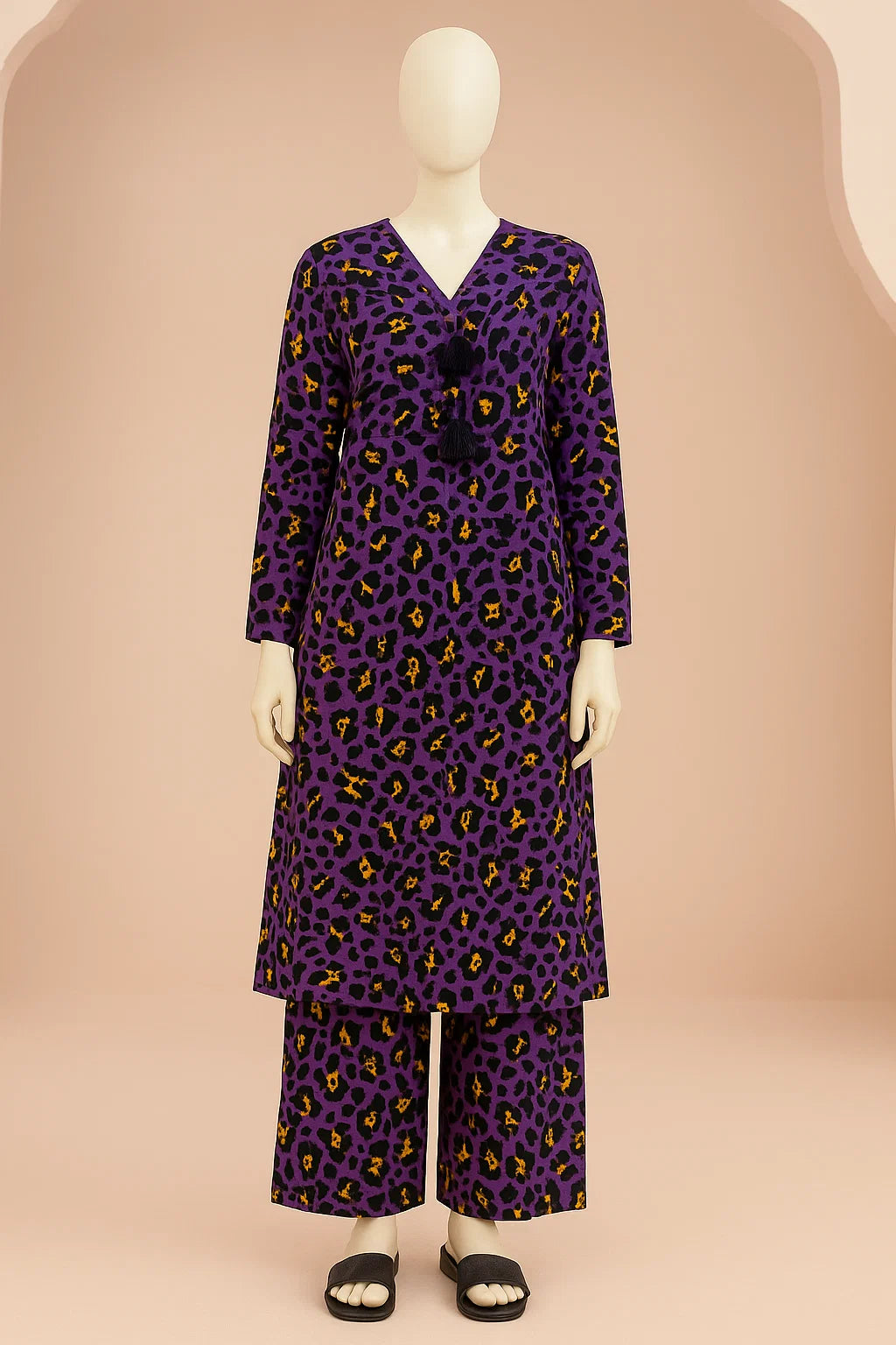 Unstitched 2Pc Linen Shirt/Trouser