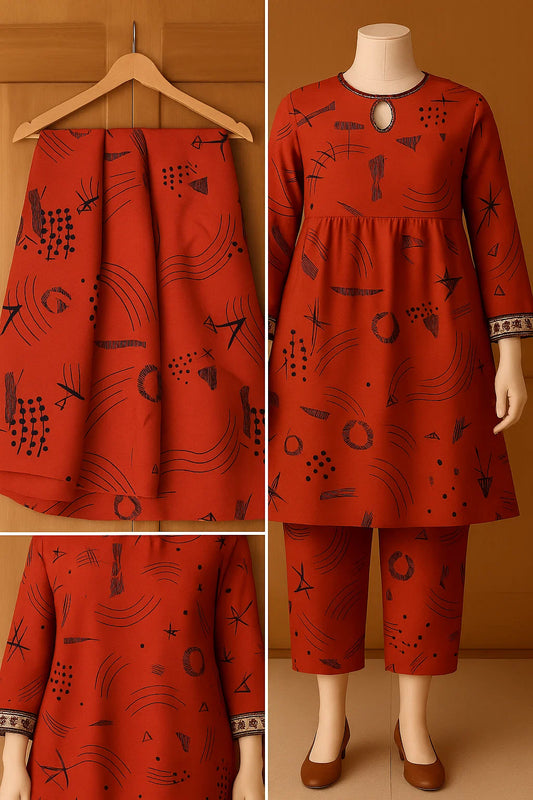 Unstitched Linen 2pc Shirt/Trouser