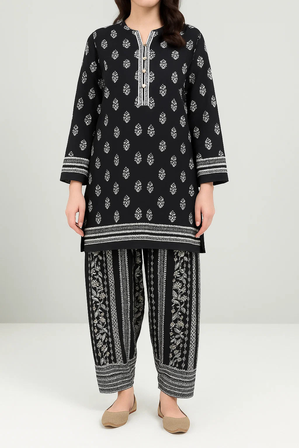 unstitched linen 2pc Shirt/Trouser