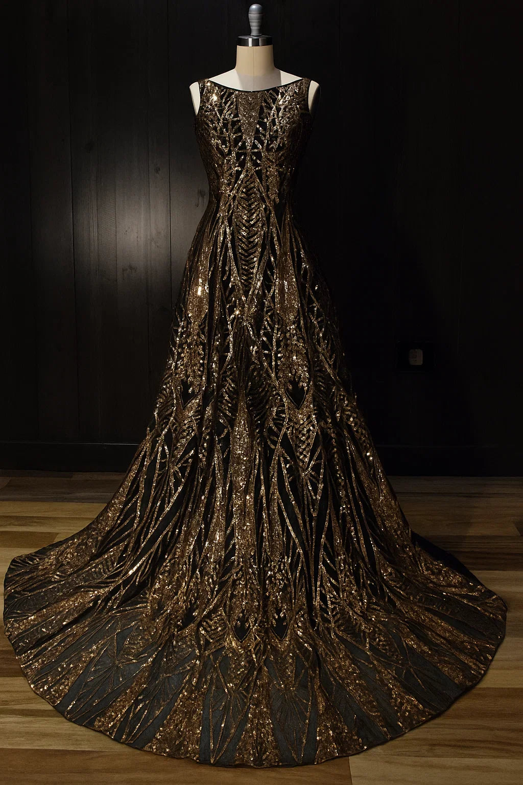 Opulent Spark Sequin net