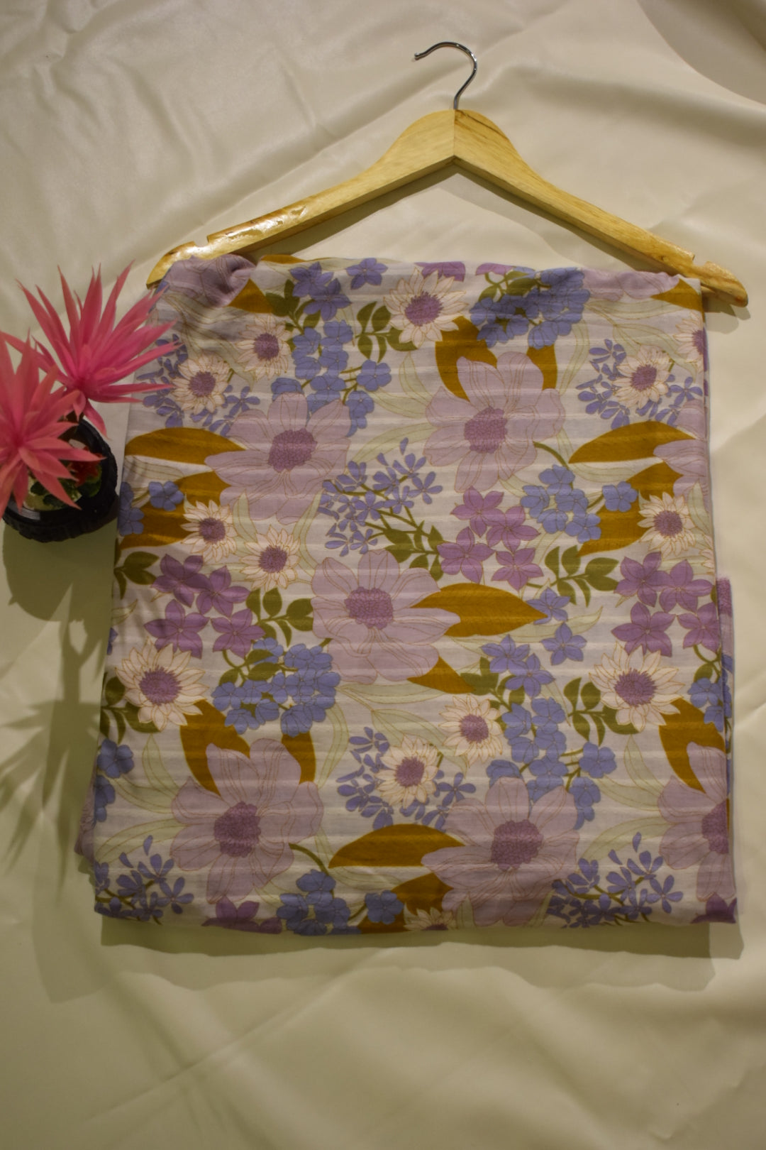 Unstitched Lawn Print 2 Piece (Shirt/Trouser)