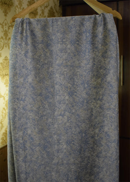 Unstitched Crepe Silk 2pc (Shirt/Trouser)