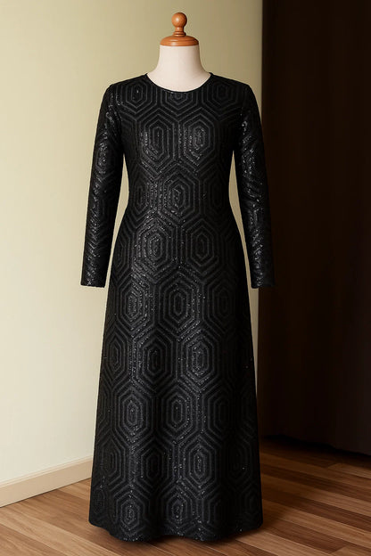 Sequin Embroided Net Shirt