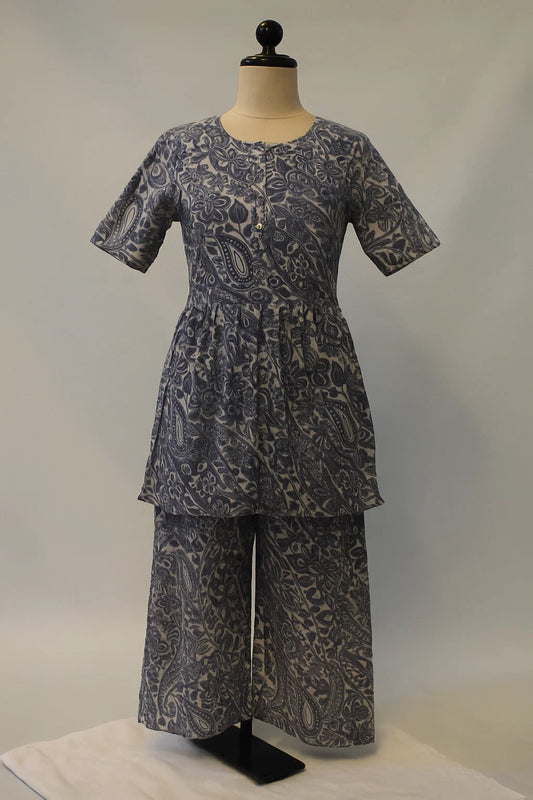 Unstitched Diamond Lawn Print 2 Piece (Shirt/Trouser)