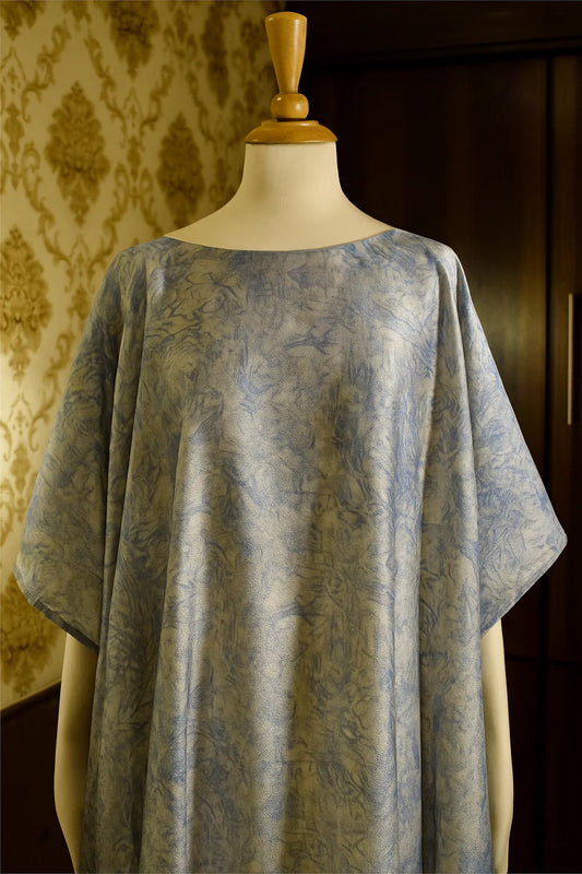 Unstitched Crepe Silk 2pc (Shirt/Trouser)