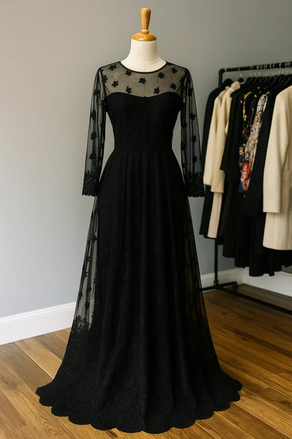 Unstitched Embroided Net Shirt