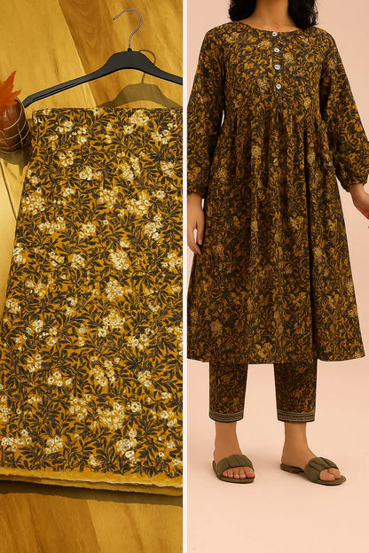 Unstitched 2pc Linen Shirt/Trouser