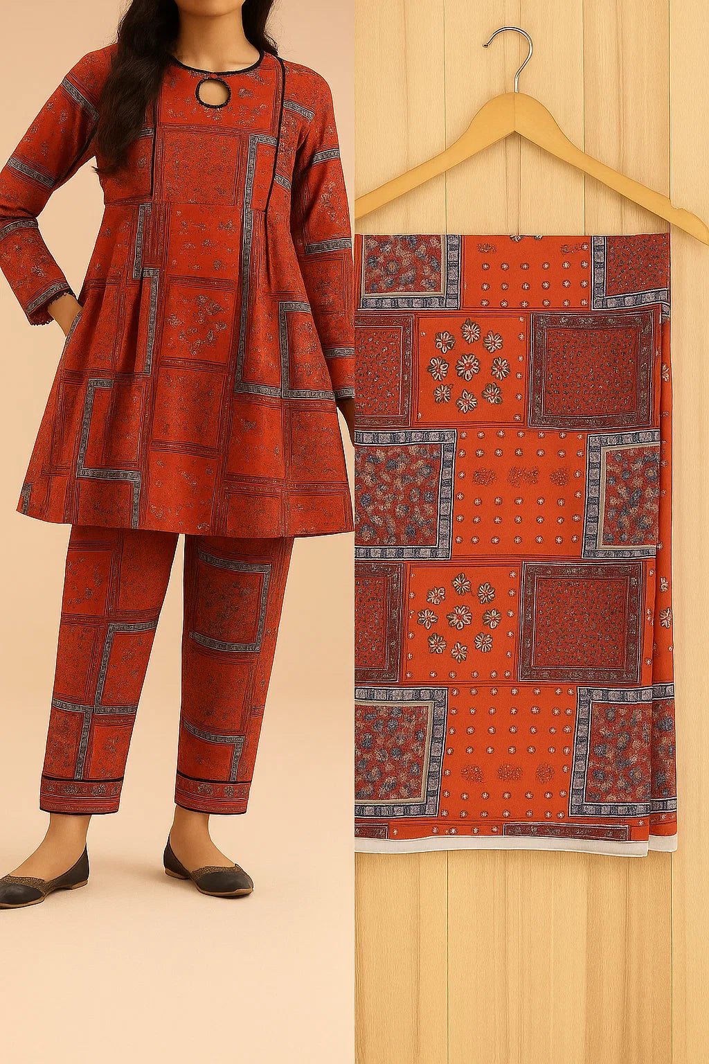 Unstiched 2pc Linen Shirt/Trouser